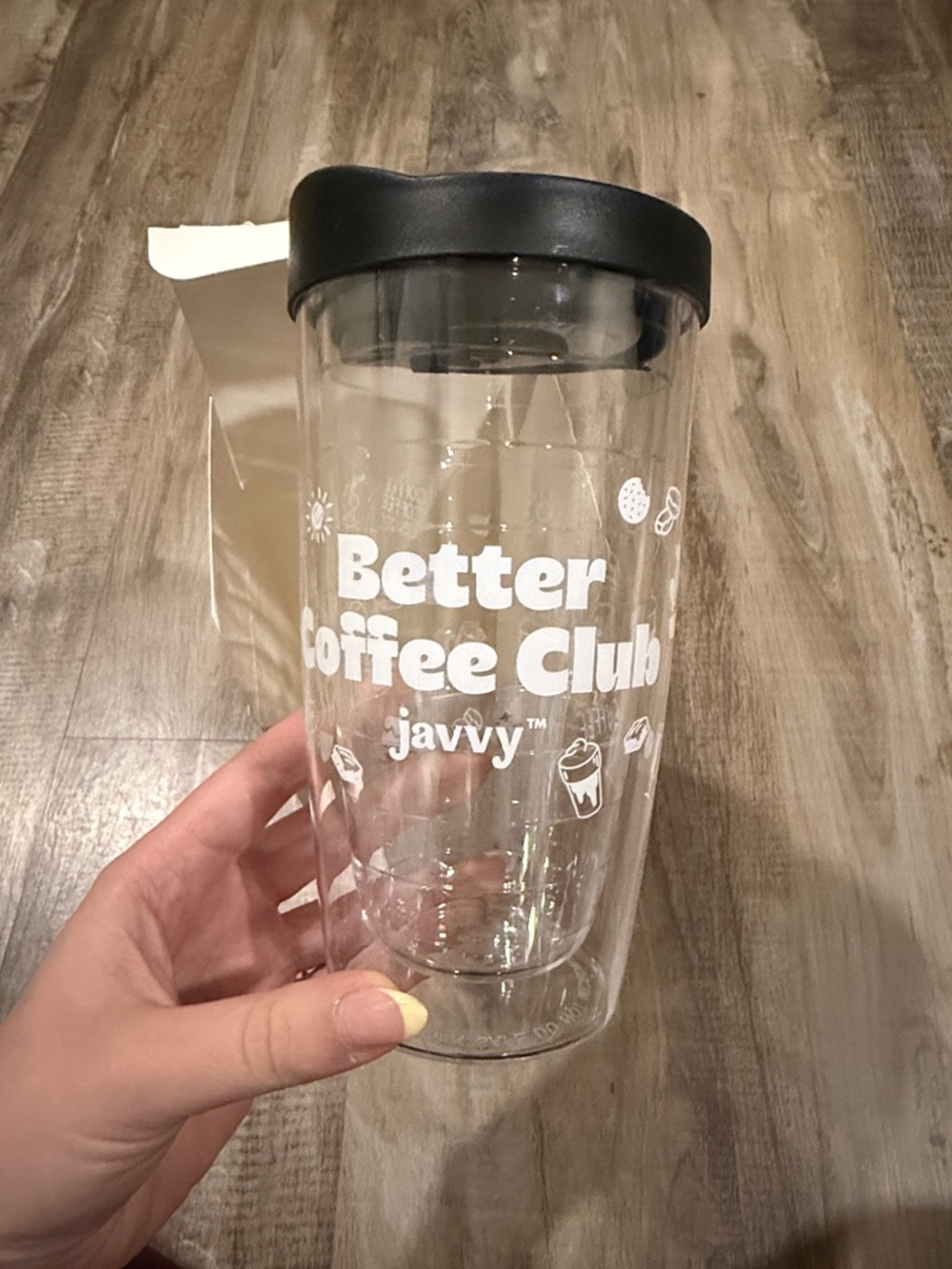 Better Coffee Club Tumbler - White - Picture 7 of 7